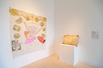 Волязловський С. ’Дякуємо, що зайшли до нас у гості’, 2016, текстиль, зміш.техн. S. Voliazlovskyi 'Thank You For Visiting Us', 2016, textiles, mixed technique
