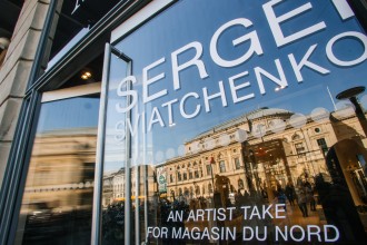 Презентация выставки Сергея Святченко в Magasin Du Nord