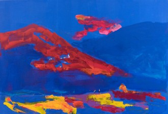 Криволап А. ’Село Княгиня’, 2017, п.о., 170х250